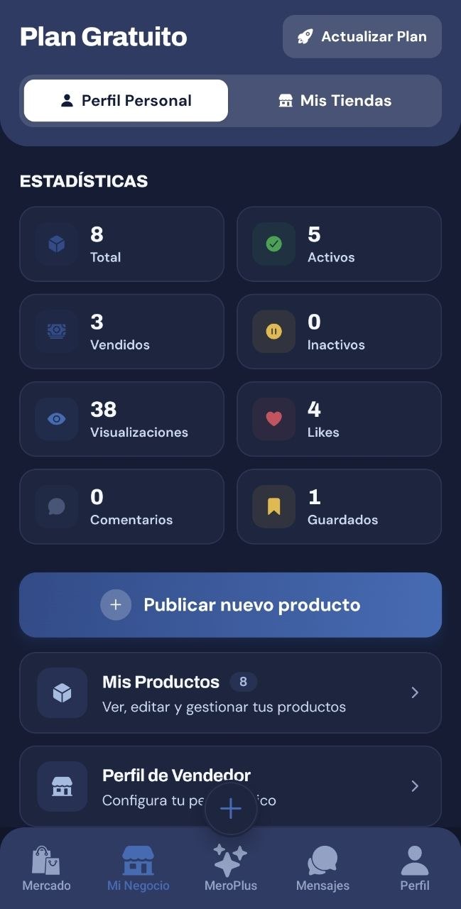 MeroliCU — seller dashboard